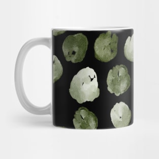 Green Finger Painting Patterns Mug